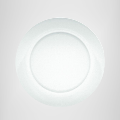 Plato llano transparente NADIR 26cm