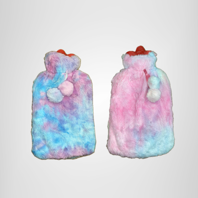 Bolsa de agua caliente 2L con funda de peluche