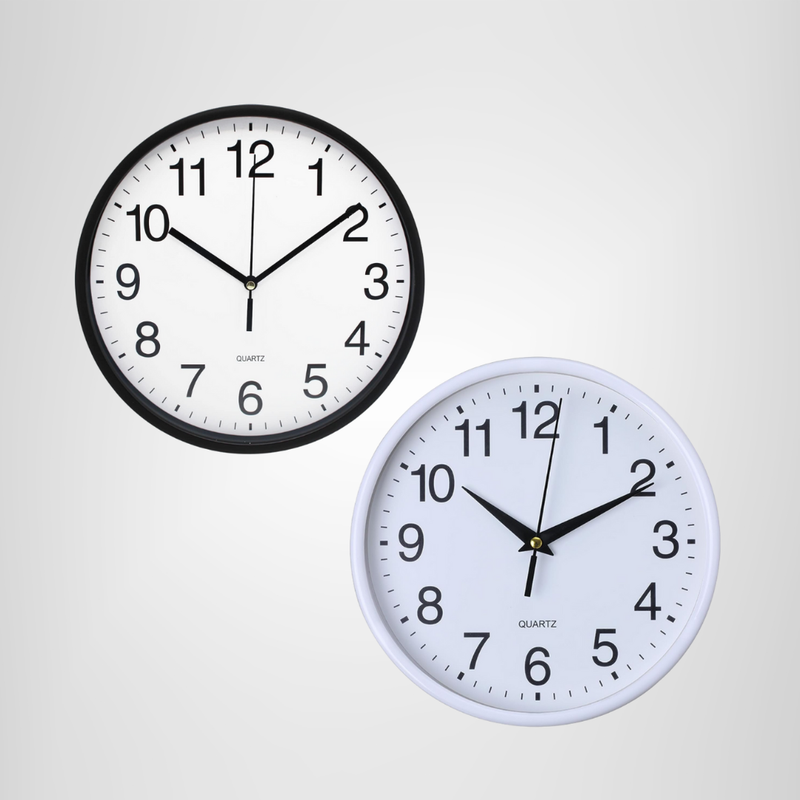 Reloj de Pared c/Borde a Pila 40cm