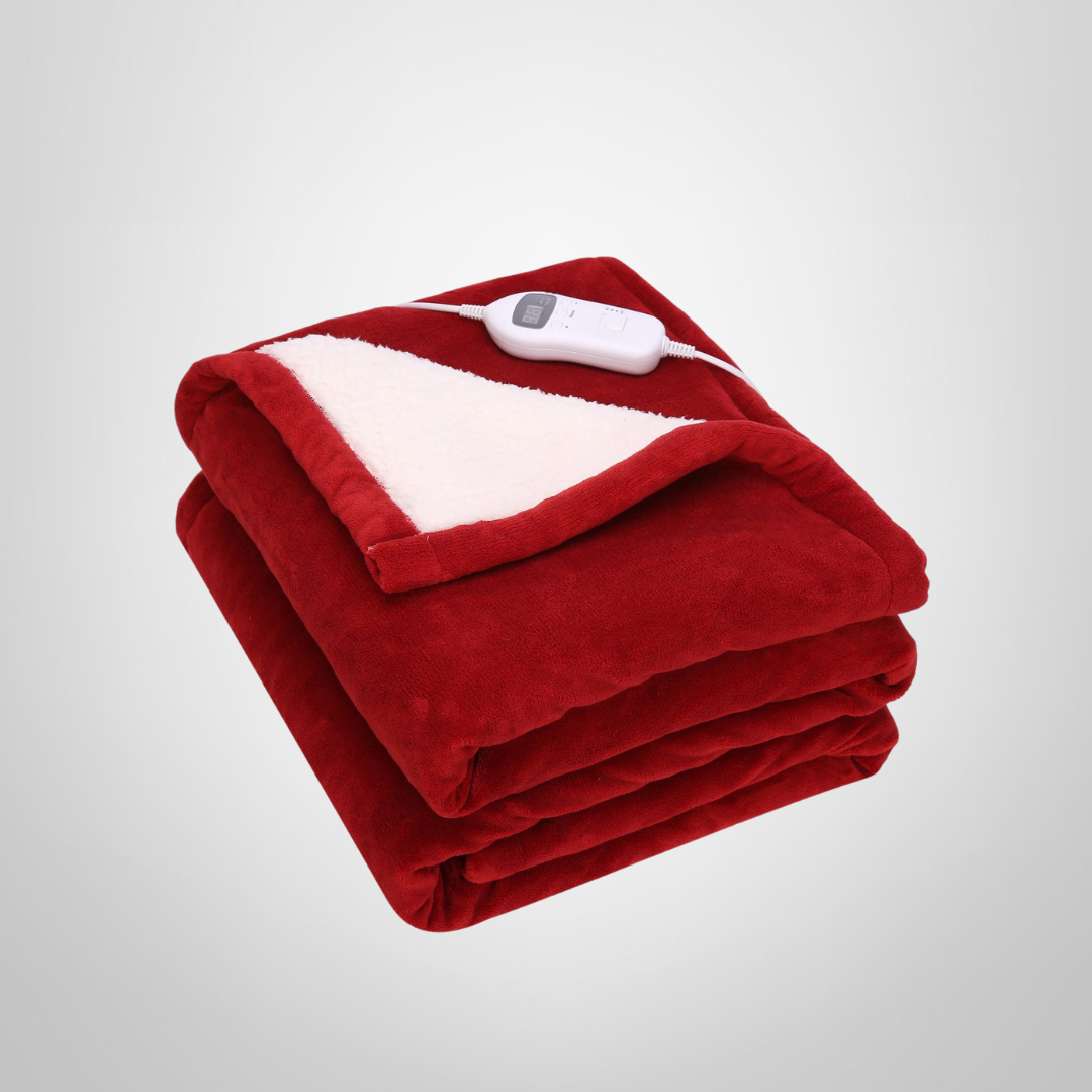 Manta Termica Electrica Polar Roja &quot;Caribe Plus&quot; CUORI