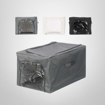 Caja Organizadora c/Cierre 3 Colores 53x35x28cm KIPIT