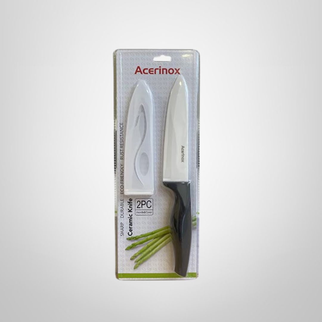 Cuchillo de Cerámica 15cm c/Mango Anatómico
