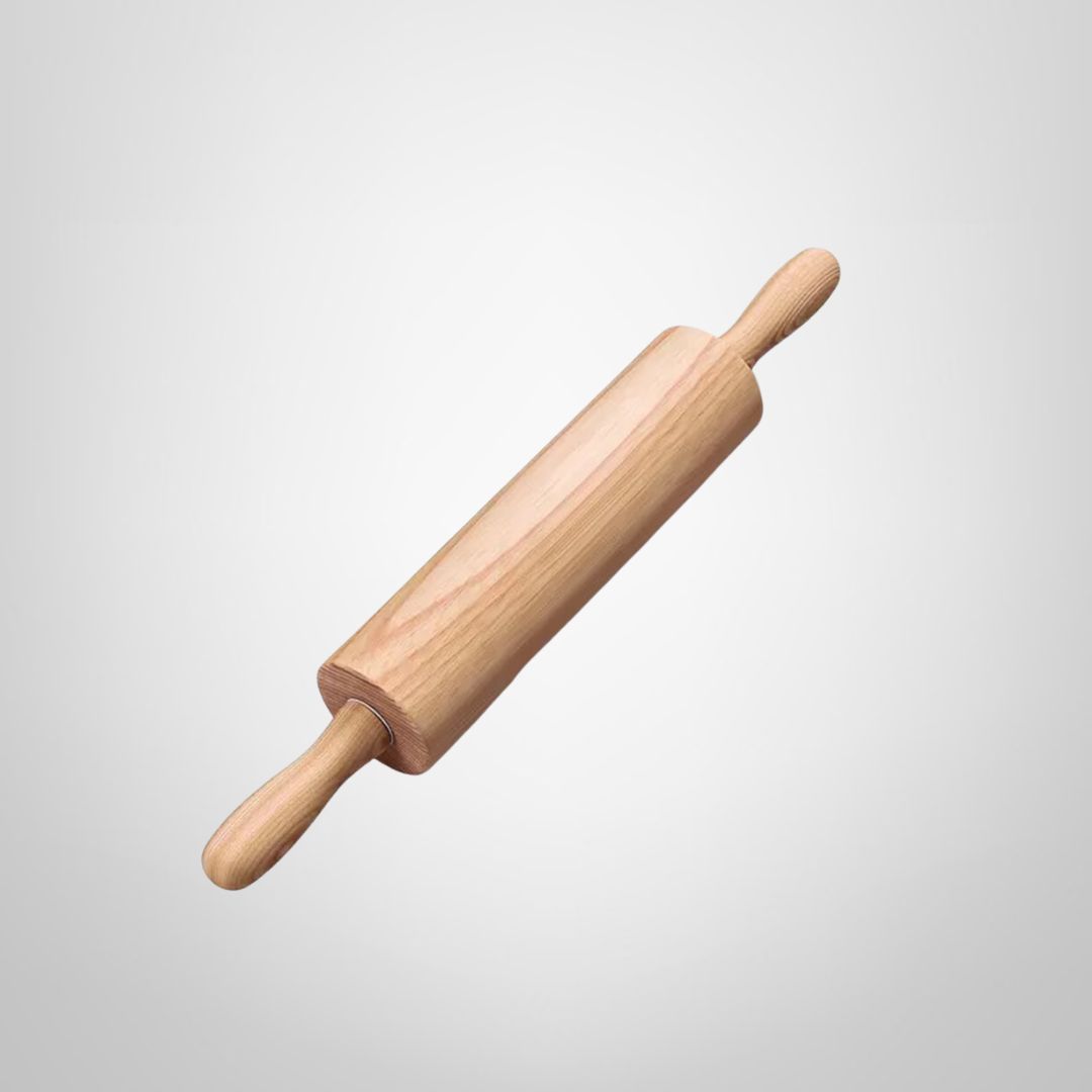 Palo de Amasar Giratorio de Madera