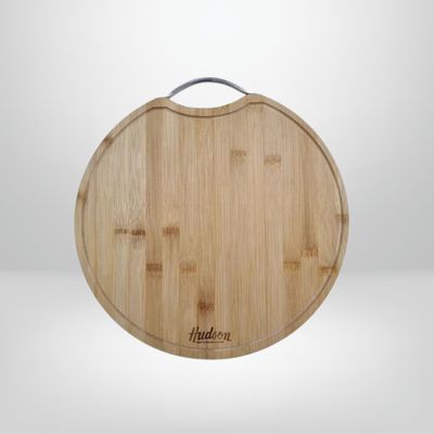 Tabla de Madera Bambú Redonda 36 x 1,5cm HUDSON