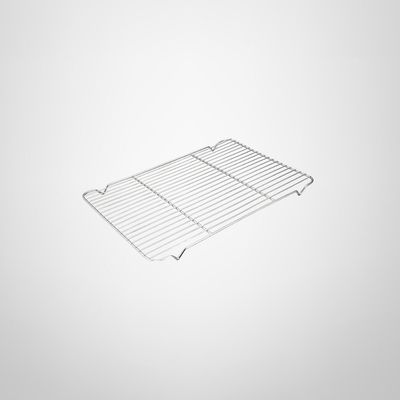 Rejilla Rectangular de Acero Inoxidable 28x21cm