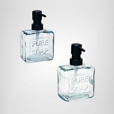 Dispensador de Vidrio de Jabón Líquido 250ml