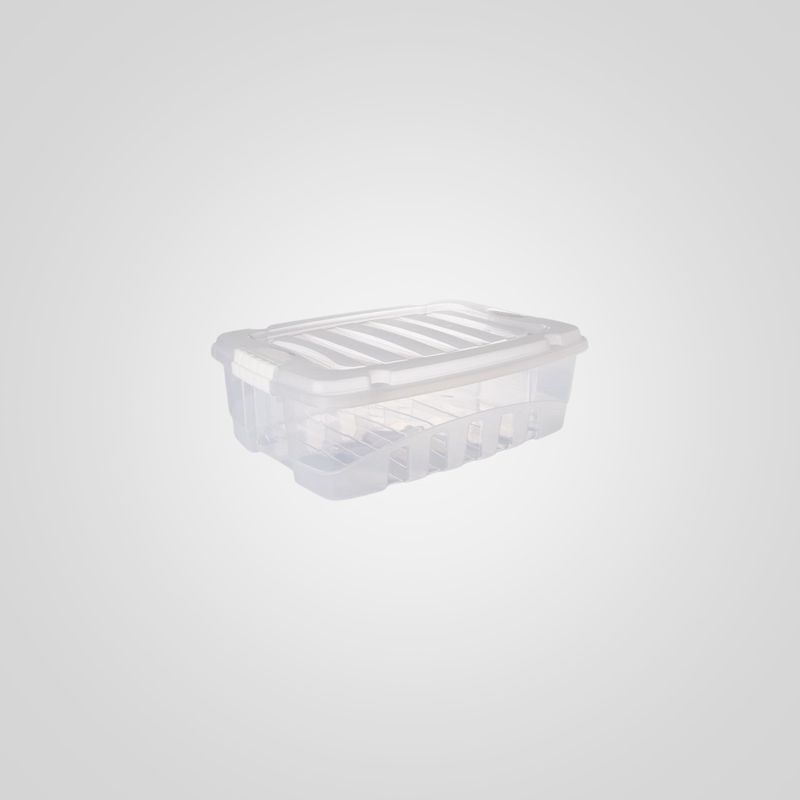 Caja Organizadora 13 Litros Transparente  PLASÚTIL