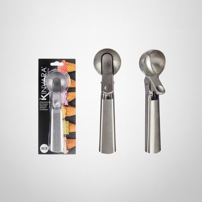 Cuchara para Helado de Acero Inoxidable KINVARA