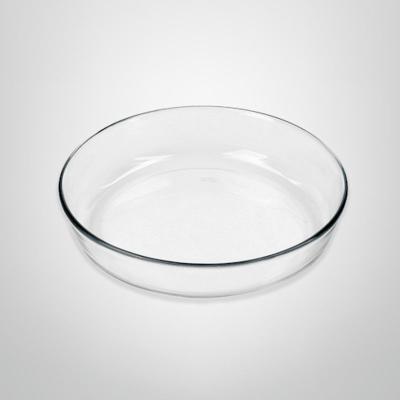Asadera Redonda de Vidrio 2400ml MARINEX