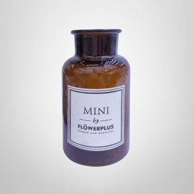 Frasco de Vidrio Botica 250ml 6,5×12,5cm