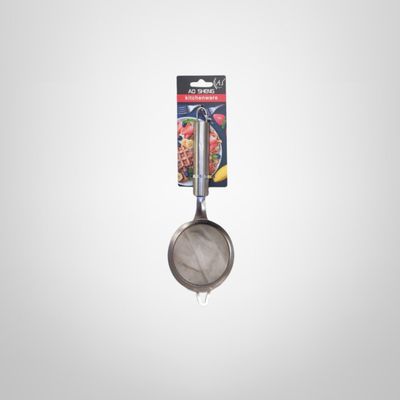 Colador de Acero Inoxidable c/Mango 24,5×8,5cm