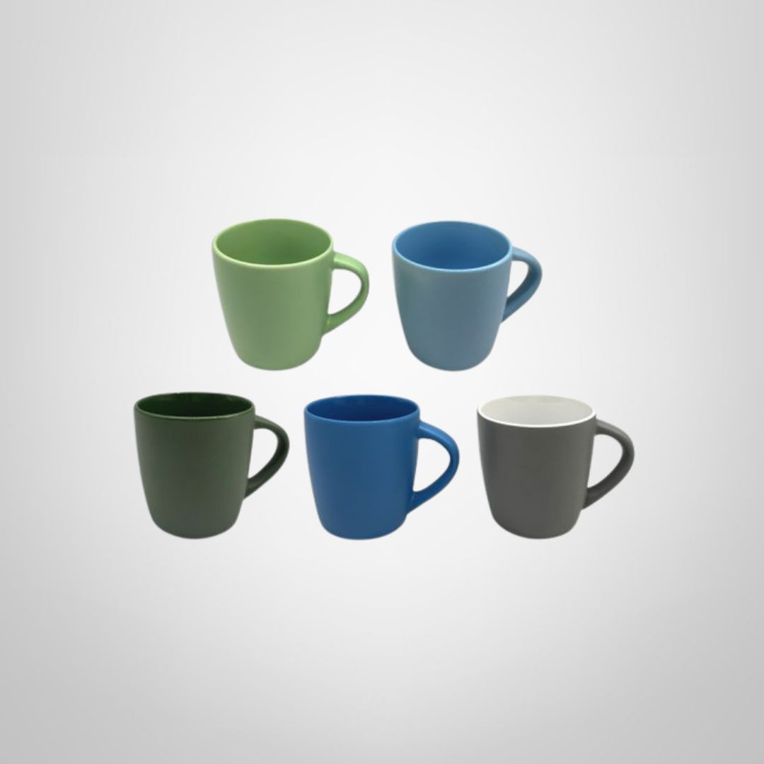 Taza de Ceramica 340ml Colores Surtidos