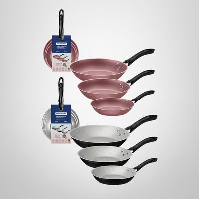 Juego de Sartenes x3 &quot;Linz&quot; TRAMONTINA