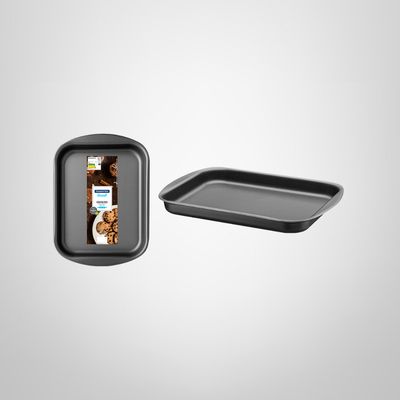 Asadera Rectangular Plana 40cm Antiadherente TRAMONTINA