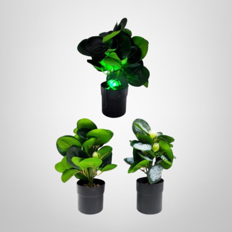 Planta Artificial Decorativa en Maceta 24x8cm