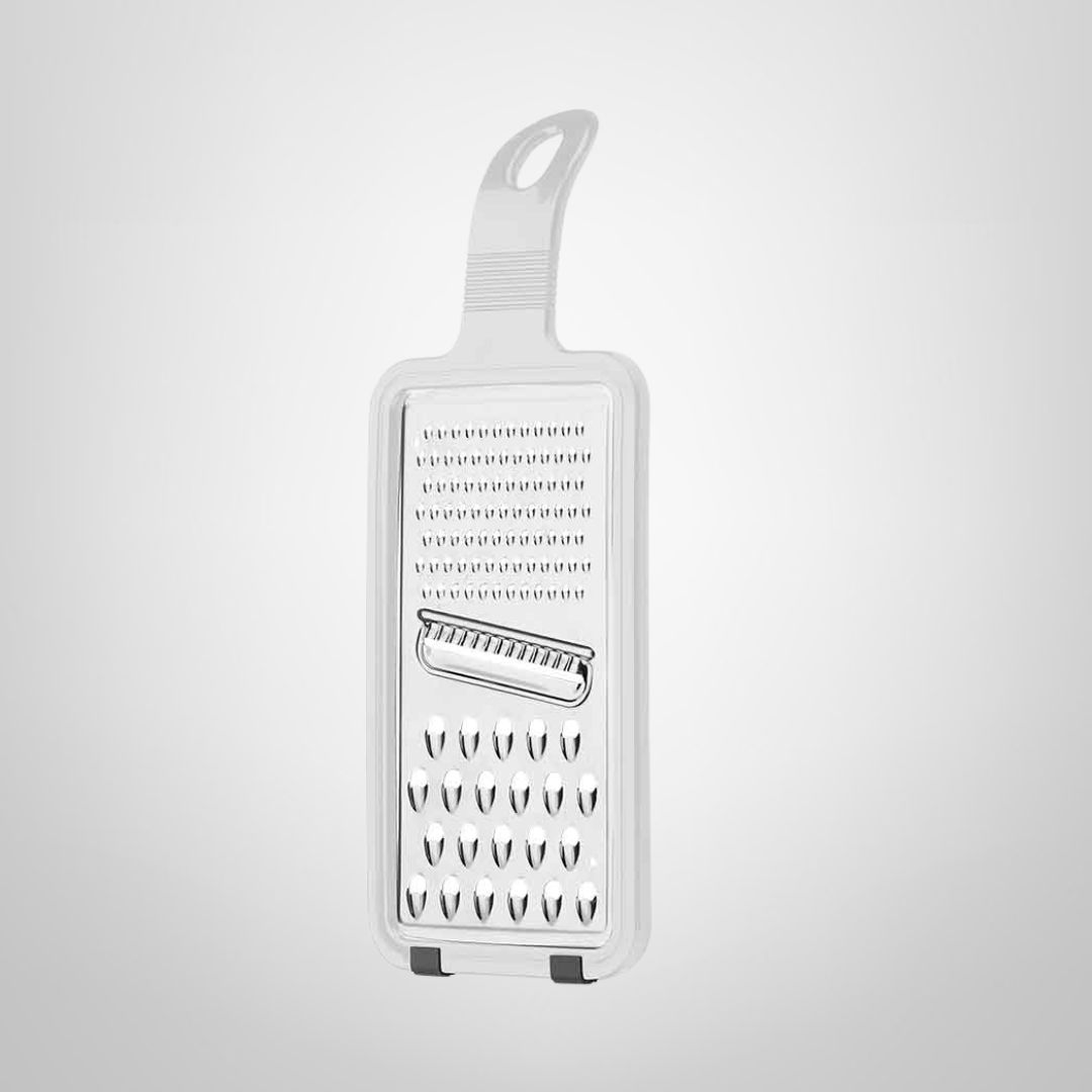 Rallador de Acero Inoxidable c/Borde Plástico Blanco TRAMONTINA