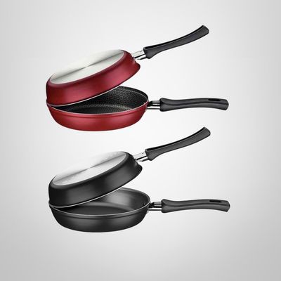 Sarten Doble/Omeletera Antiadherente 20cm  &quot;Loreto&quot; TRAMONTINA