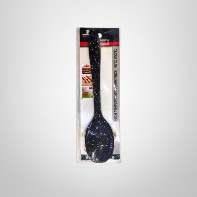 Cuchara de Silicona &quot;Granite&quot; Negra 27x5cm