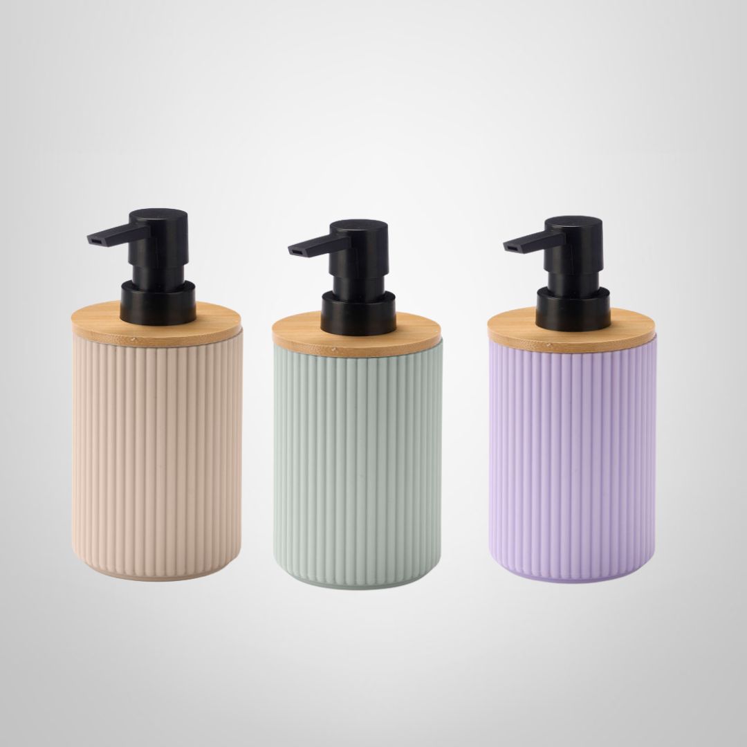 Dispensador de Jabón Líquido &quot;Rayas” BERILO