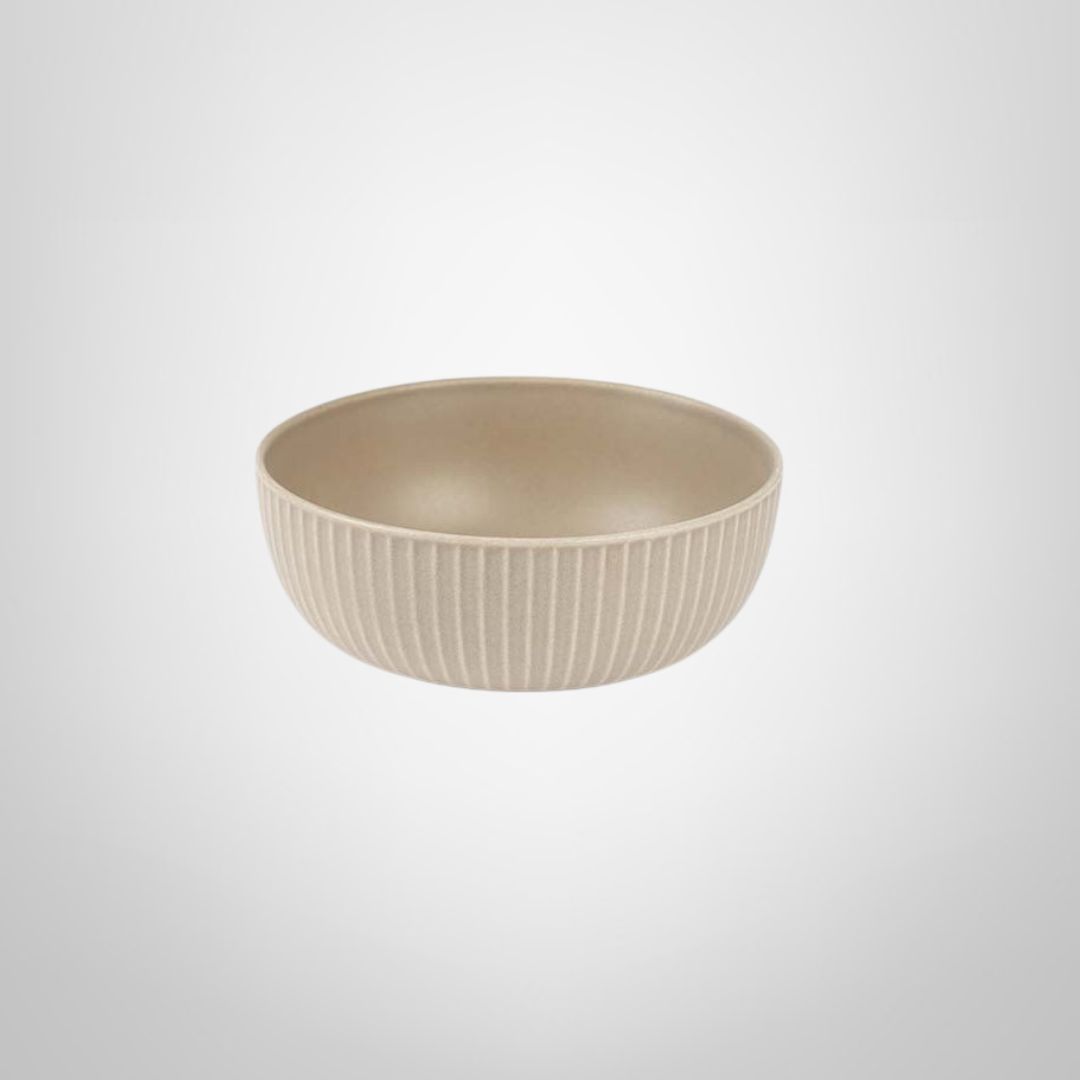 Bowl de Cerámica &quot;Sable&quot; Beige 16,8cm