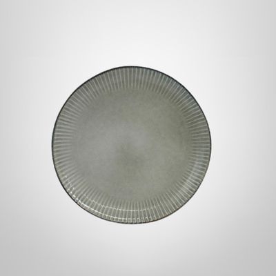 Plato de Cerámica Gris 27cm &quot;Gres&quot;