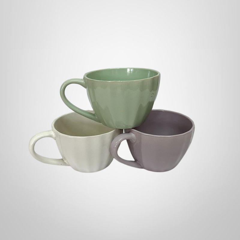 Taza de Cerámica 280ml Colores Surtidos
