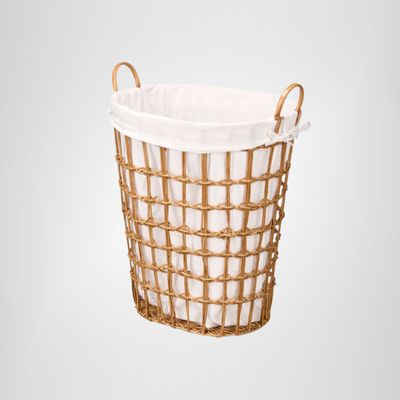 Cesto ovalado asas natural
