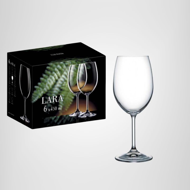 Copas Lara Gran Vino 450ml X6