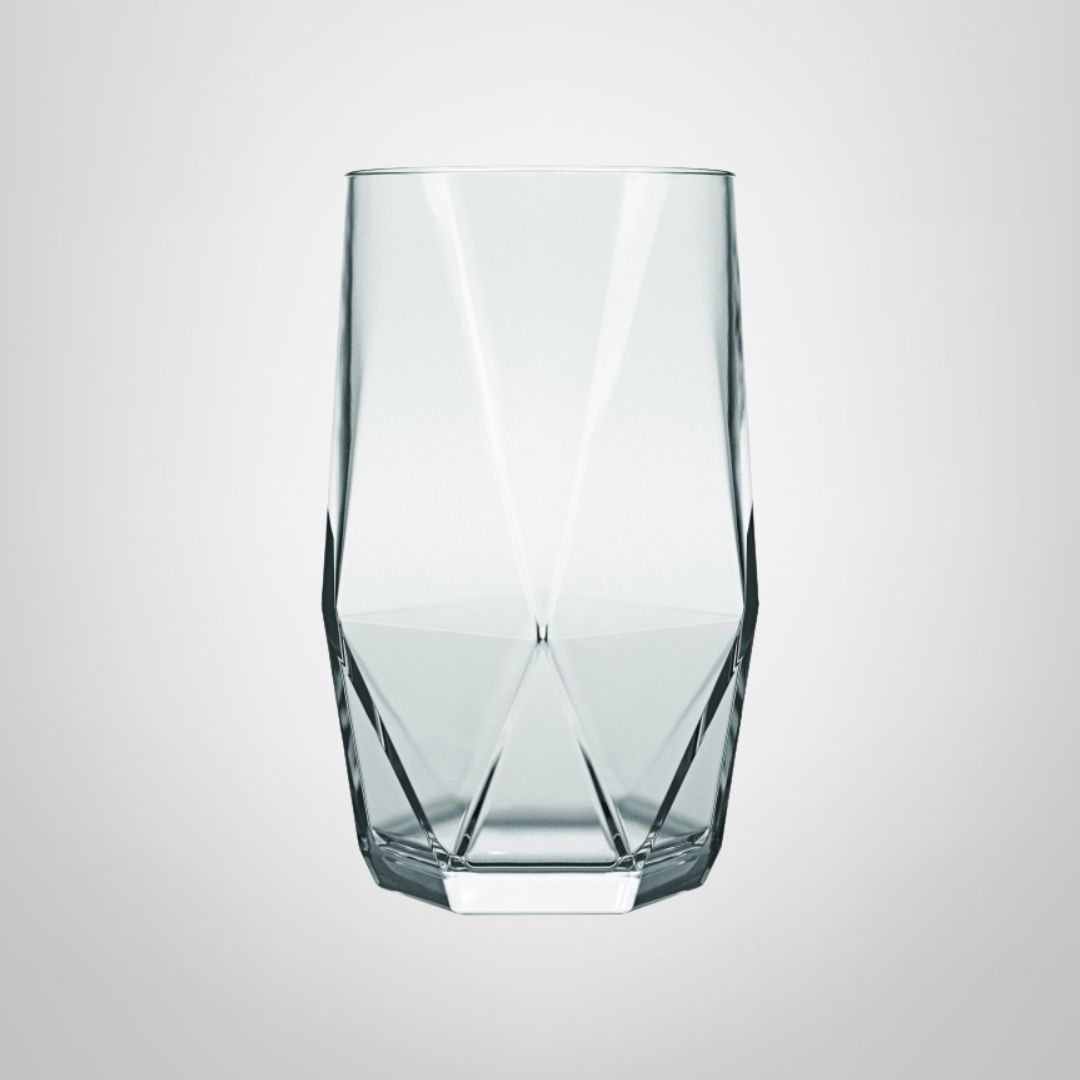 Vaso de Vidrio Alto 360ml  &quot;Topazio&quot; NADIR