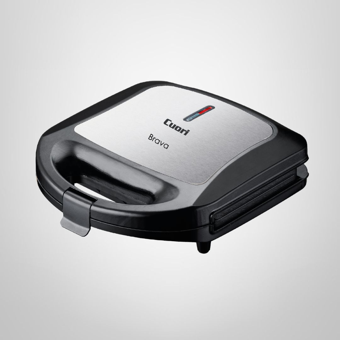 Sandwichera Eléctrica 2 Panes &quot;Brava&quot; CUORI