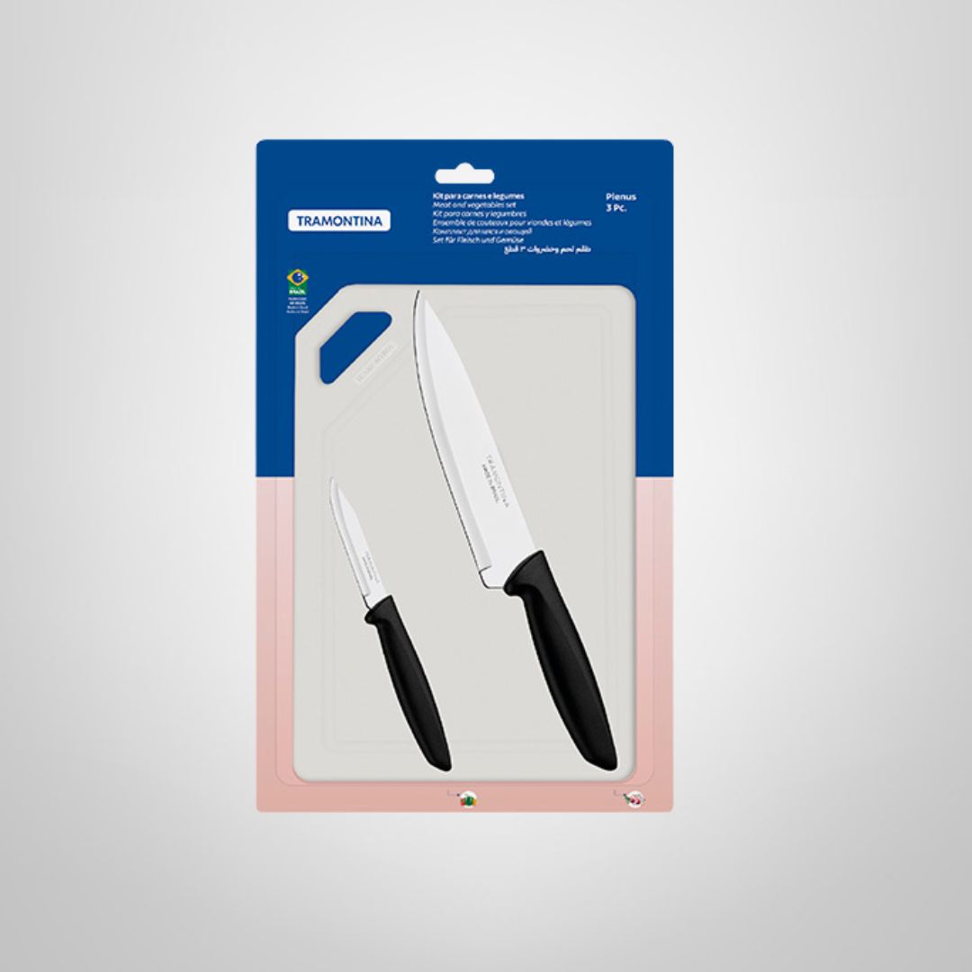 Juego para Carnes y Legumbres 3 Piezas ¨Plenus¨ TRAMONTINA