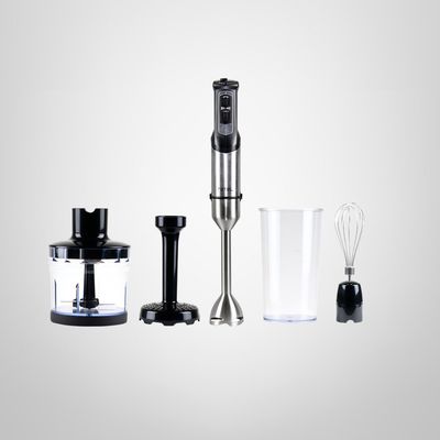 Mixer Mega de Acero Inoxidable 4 Accesorios 1000w ROTEL