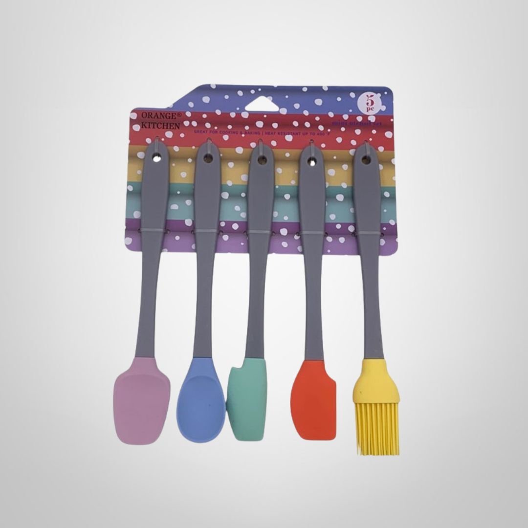 Juego de Repostería de Silicona 5 Piezas