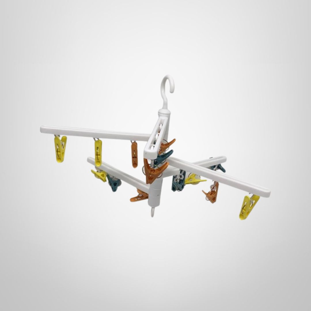 Tendedero Colgante Plegable 15 Palillos de Plástico