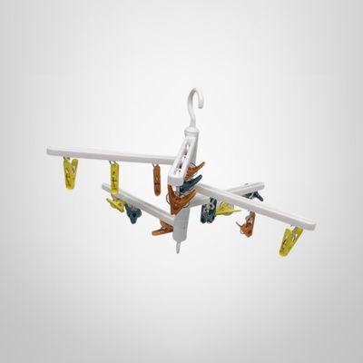 Tendedero Colgante Plegable 15 Palillos de Plástico