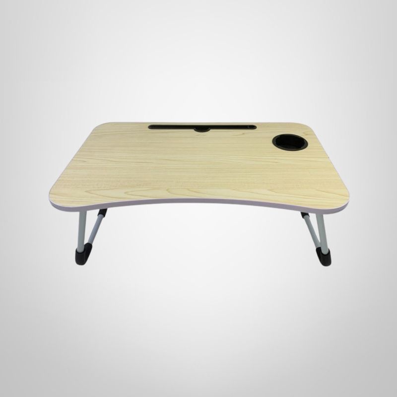 Mesa Escritorio Plegable para Laptops c/ Apoya Vasos Varios Colores 60x39cm