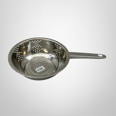 Colador de Acero Inoxidable c/Asa 34x21x6cm