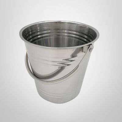 Hielera de Acero Inoxidable c/Asa 4 Litros 20x20cm