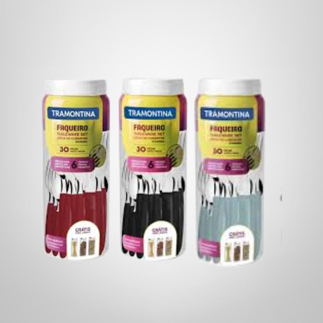 Juego de Cubiertos 30 Piezas &quot;Ipanema&quot; TRAMONTINA