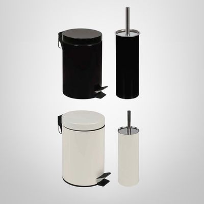 Set de Baño de Acero Inoxidable Pintado ¨Agata¨ MOR