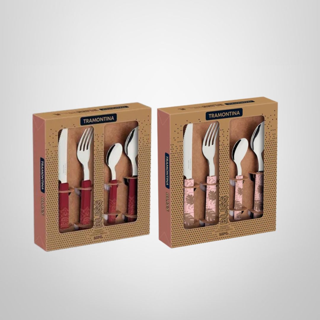 Juego de Cubiertos 16 Piezas ¨Bliss¨ TRAMONTINA