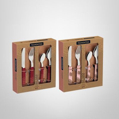 Juego de Cubiertos 16 Piezas ¨Bliss¨ TRAMONTINA