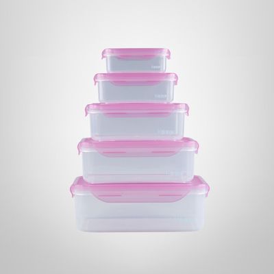 Juego de 5 Recipientes Herméticos de Distinto Tamaño KEEP