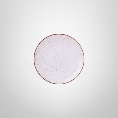 Plato de Postre de Porcelana 21cm ¨Rustic Brown¨ TRAMONTINA