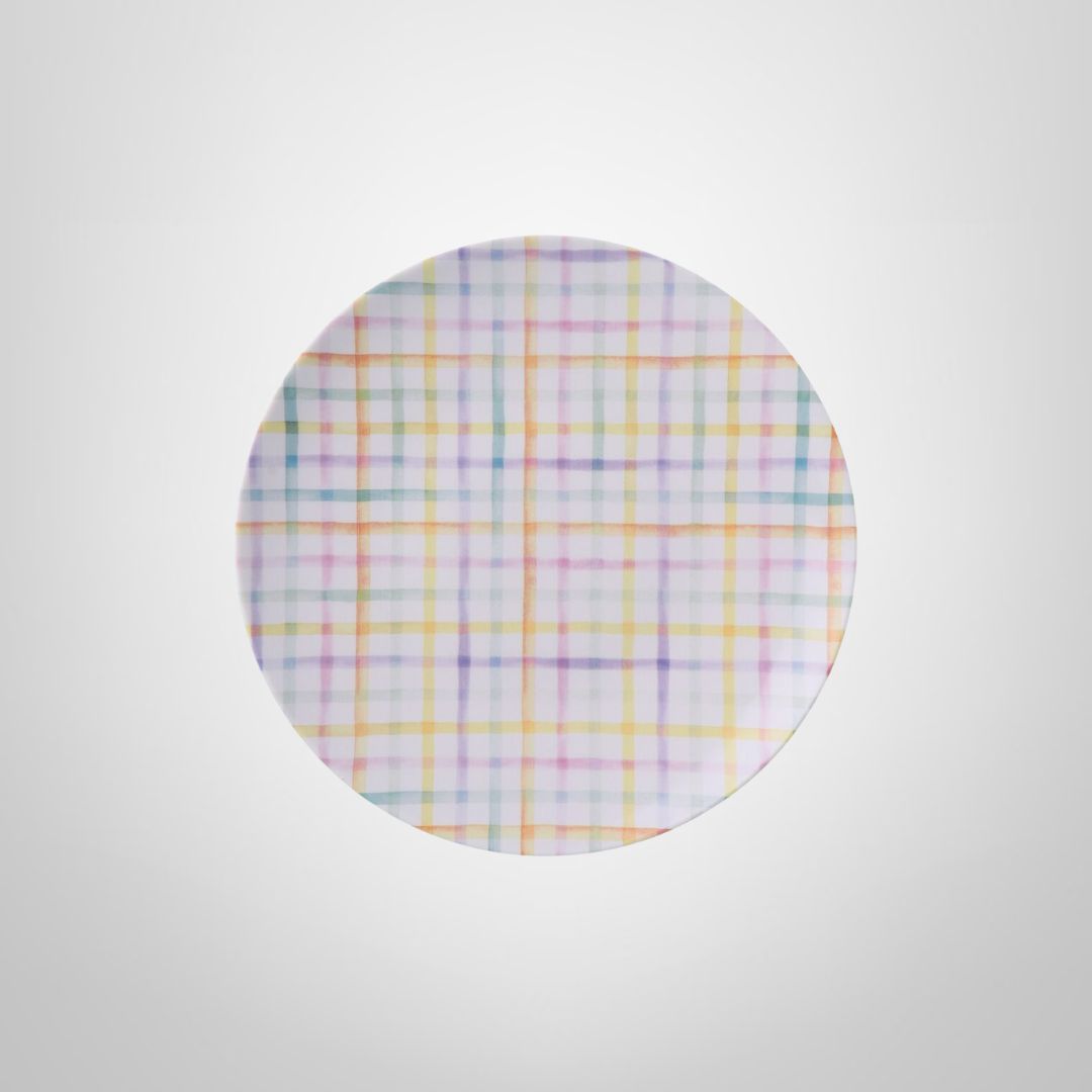 Plato Llano de Porcelana 25cm ¨Sweet Color¨ TRAMONTINA