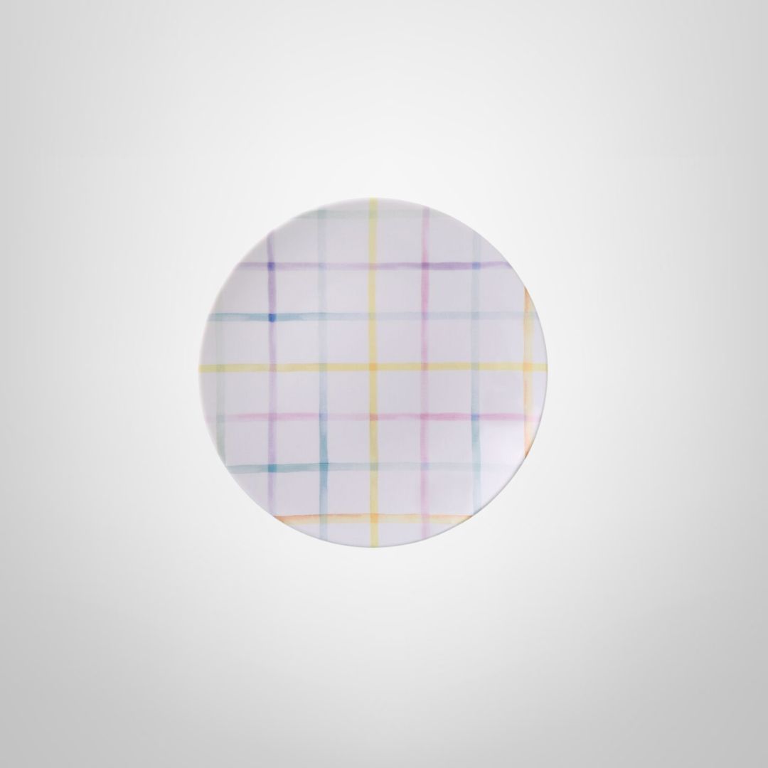 Plato de Postre de Porcelana 21cm ¨Sweet Color¨ TRAMONTINA