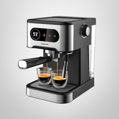 Cafetera Digital Doble Función Expresso y Cápsulas 1350w PUNKTAL