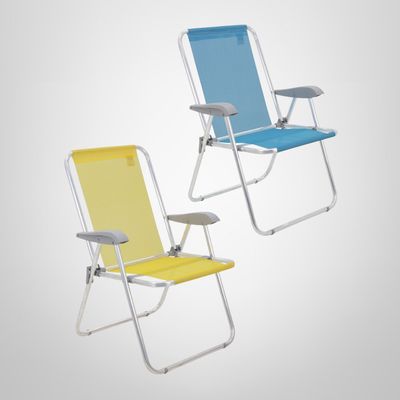 Silla de Playa de Aluminio &quot;Creta Master&quot; TRAMONTINA