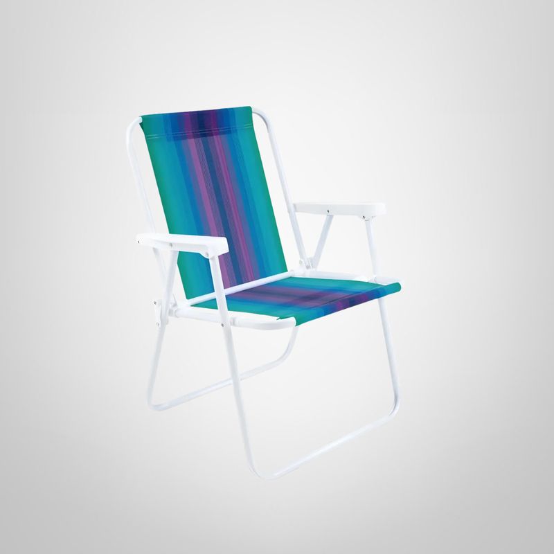 Silla de Playa Alta de Acero MOR Varios Diseños