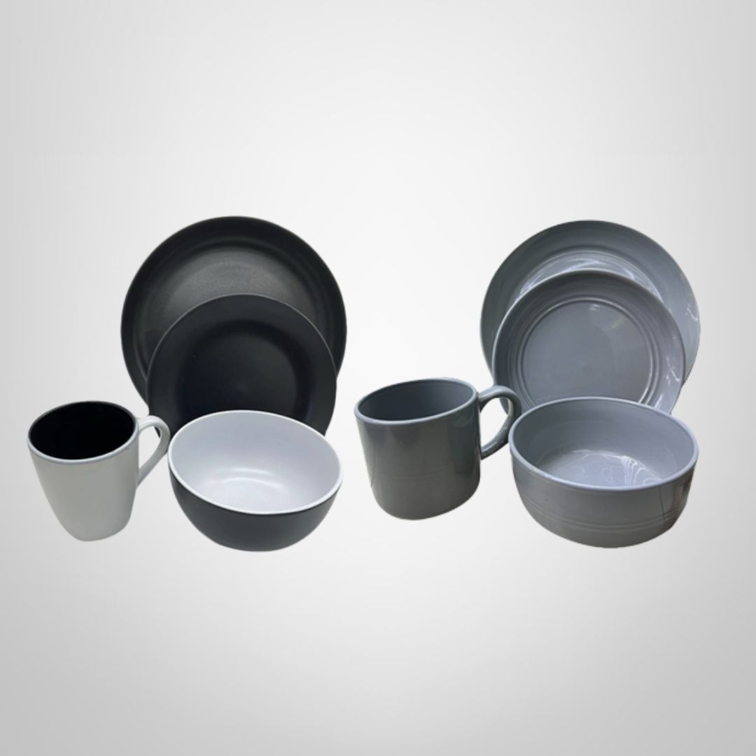 Juego de Vajilla 16 Piezas de Ceramica Opuestos